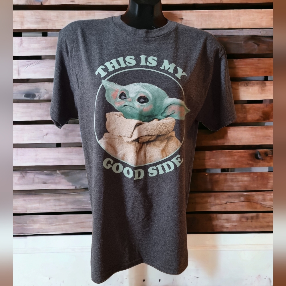 Star Wars 'This is My Good Side' Grogu T-Shirt